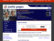 Tablet Screenshot of joshis.iprofil.cz